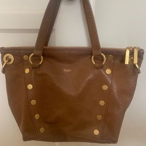 Hammitt Daniel Medium Satchel in Pine Cone